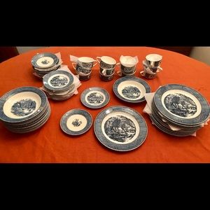 Currier& Ives mint condition made in the USA